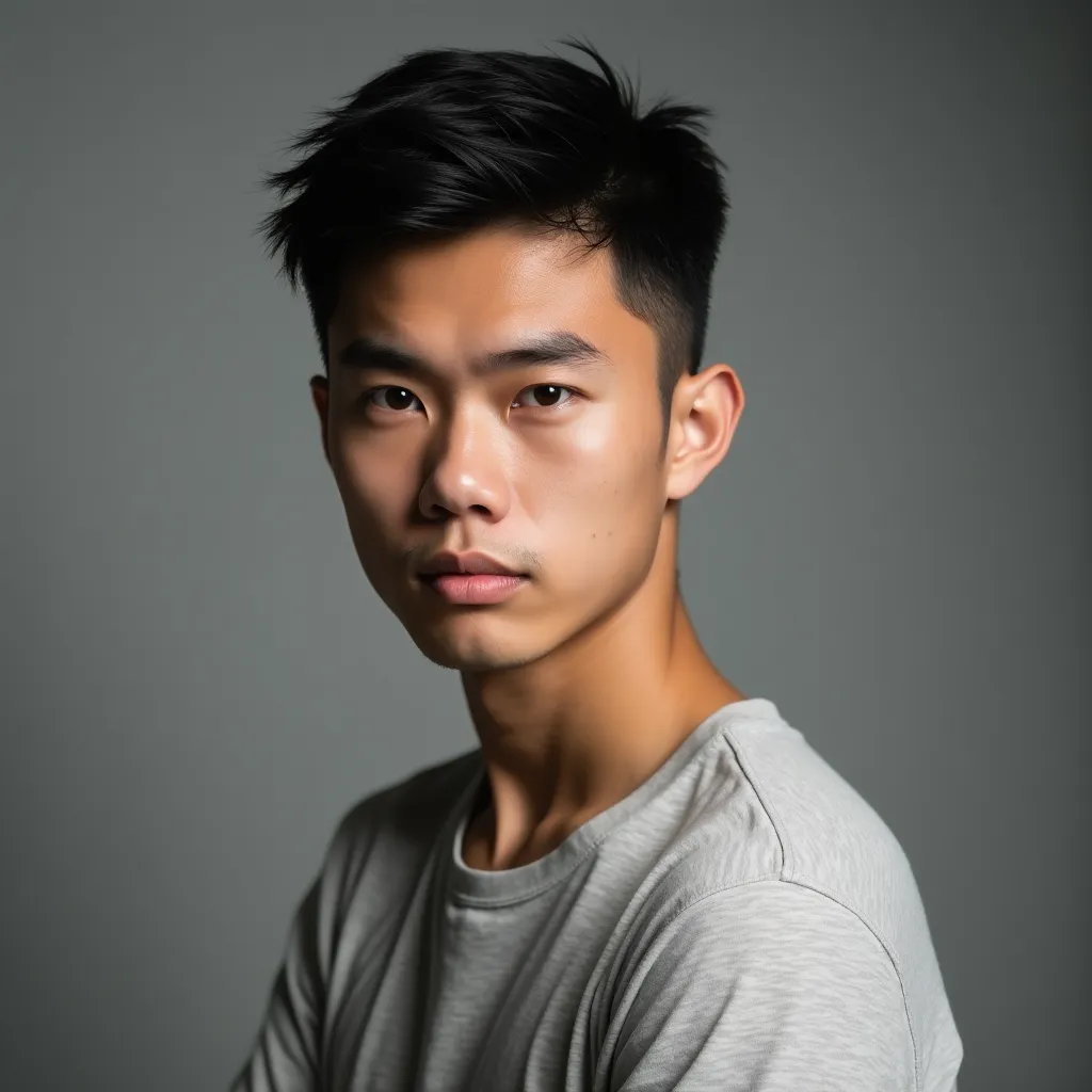 Exemple de pose professionnelle pour photo de casting