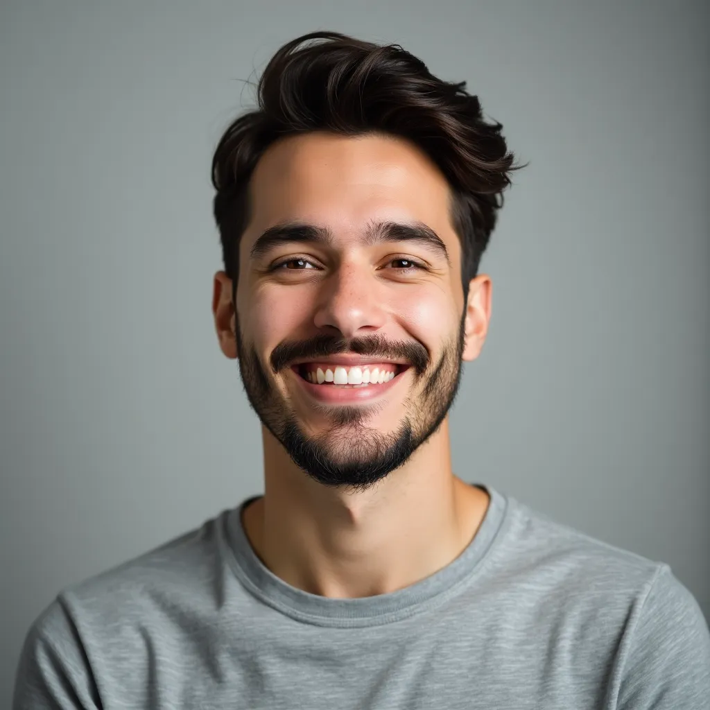 Portrait professionnel d'un acteur pour un casting