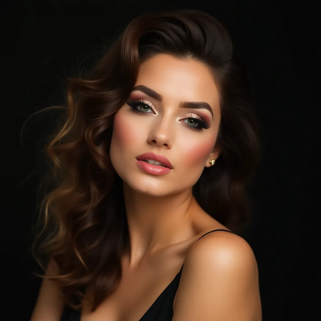 Exemple de portrait professionnel naturel sur fond neutre