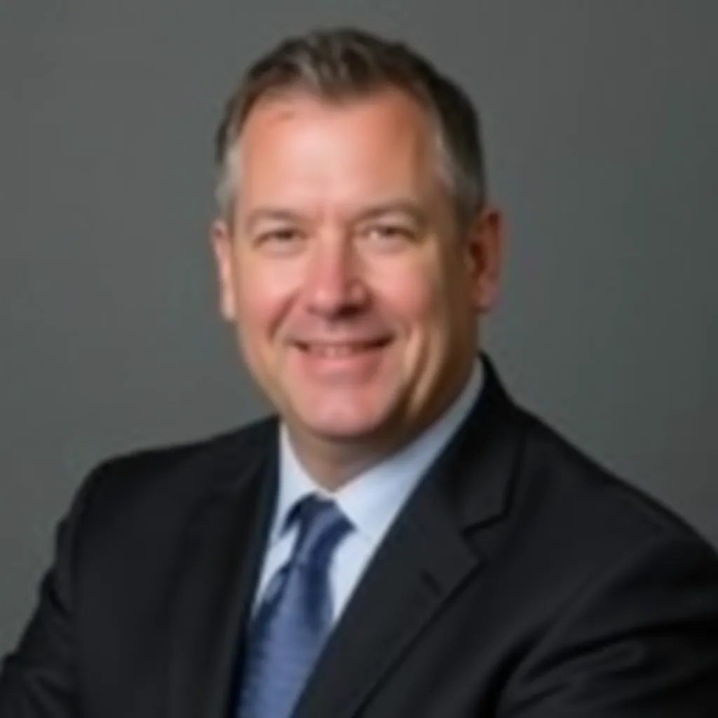 Portrait LinkedIn professionnel d’une femme souriante en tenue d'affaires