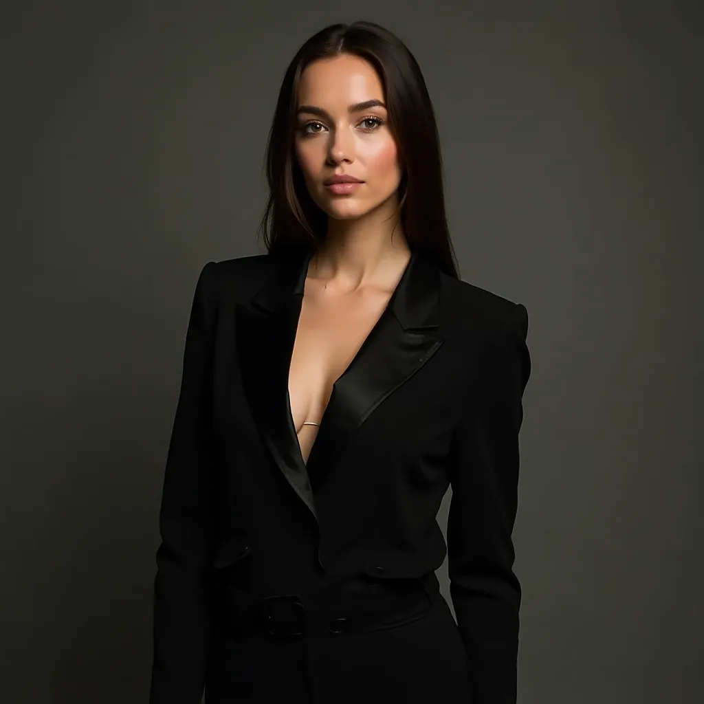 Créatrice OnlyFans posant avec une lumière naturelle pour un portrait professionnel