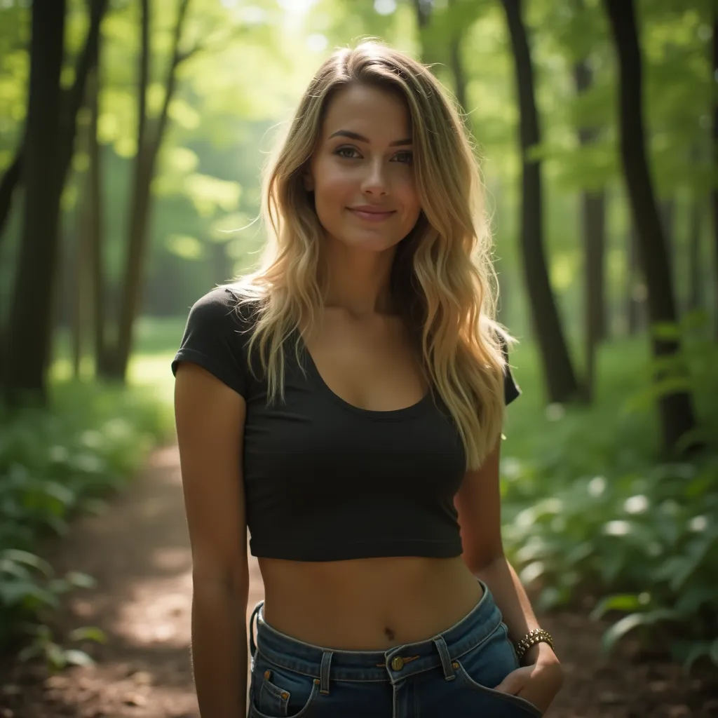 Ritratti nella natura: L'effetto rilassante e autentico di un contesto forestale