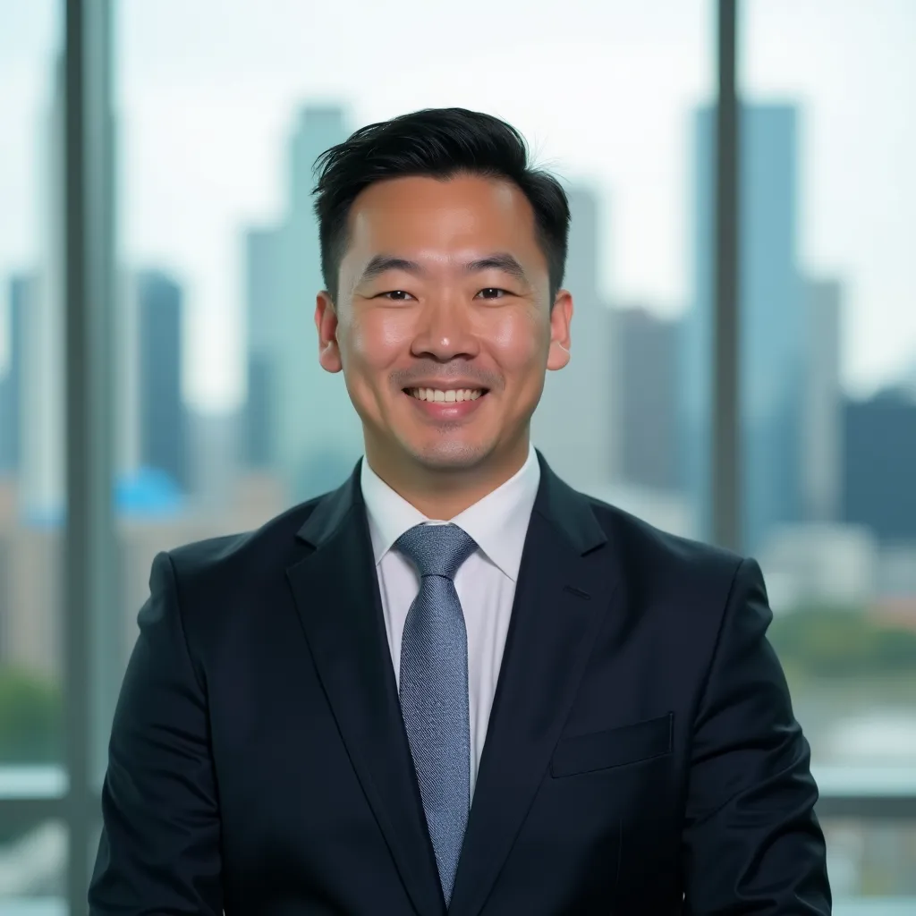 Freelance souriant avec une photo de profil optimisée