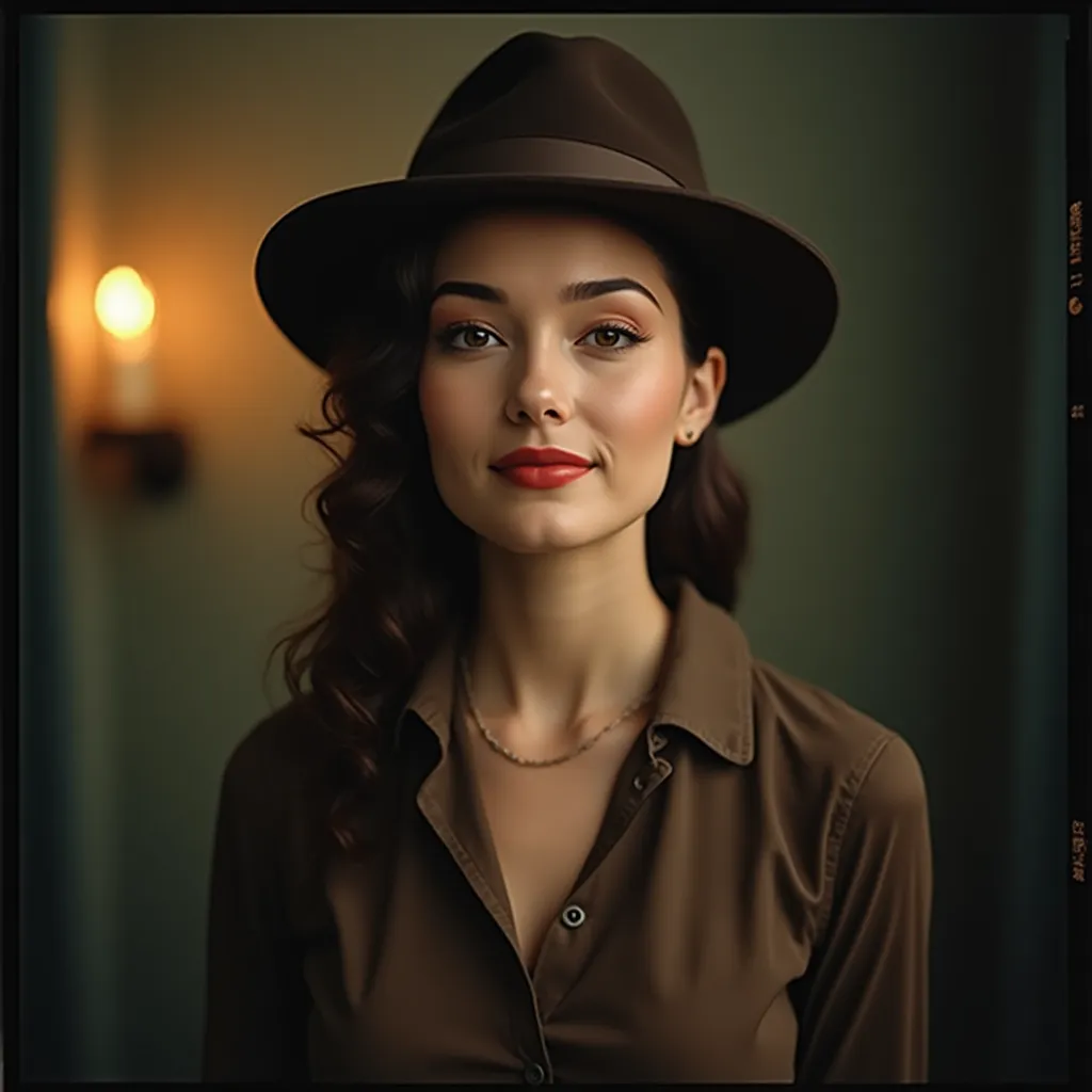 Exemple de portrait professionnel naturel sur fond neutre