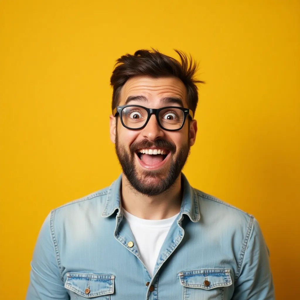 Ejemplo de retrato profesional natural sobre fondo neutro