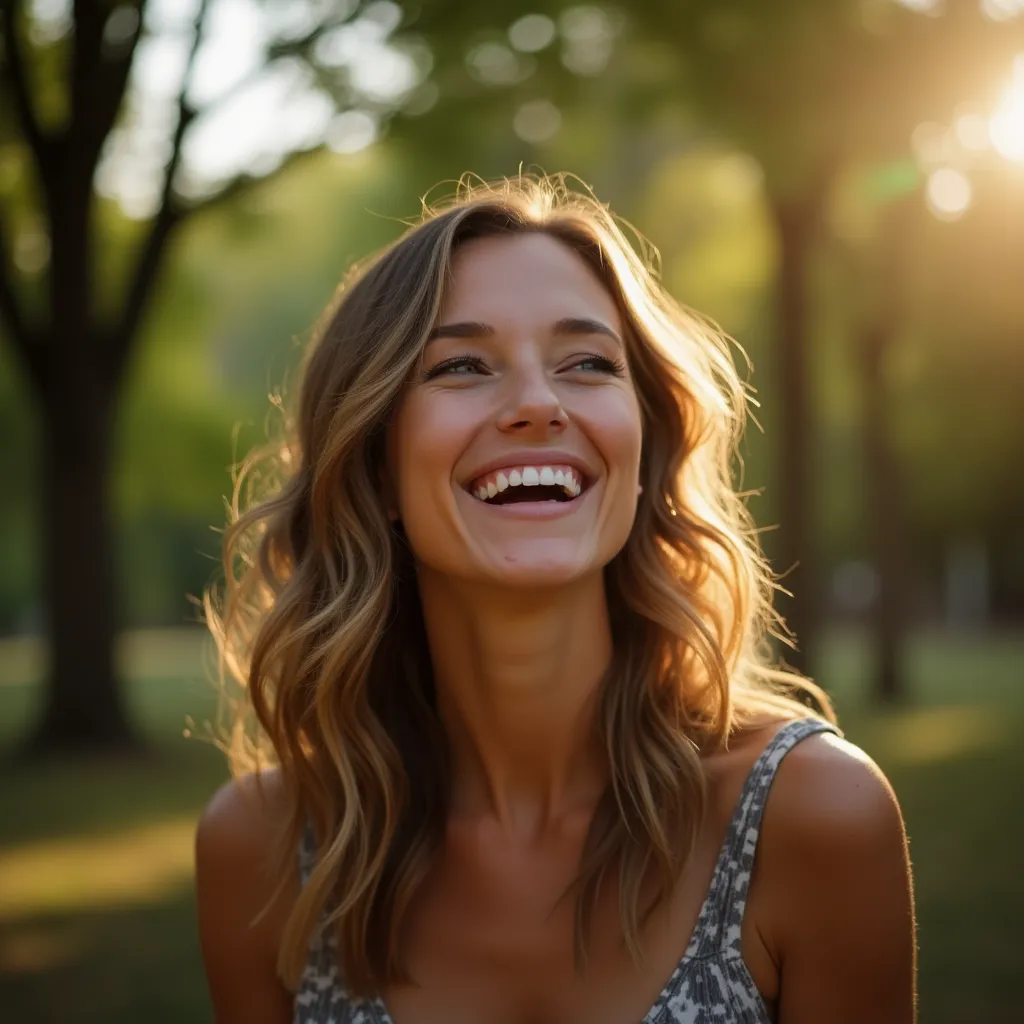 Retrato profesional de un hombre sonriente al aire libre