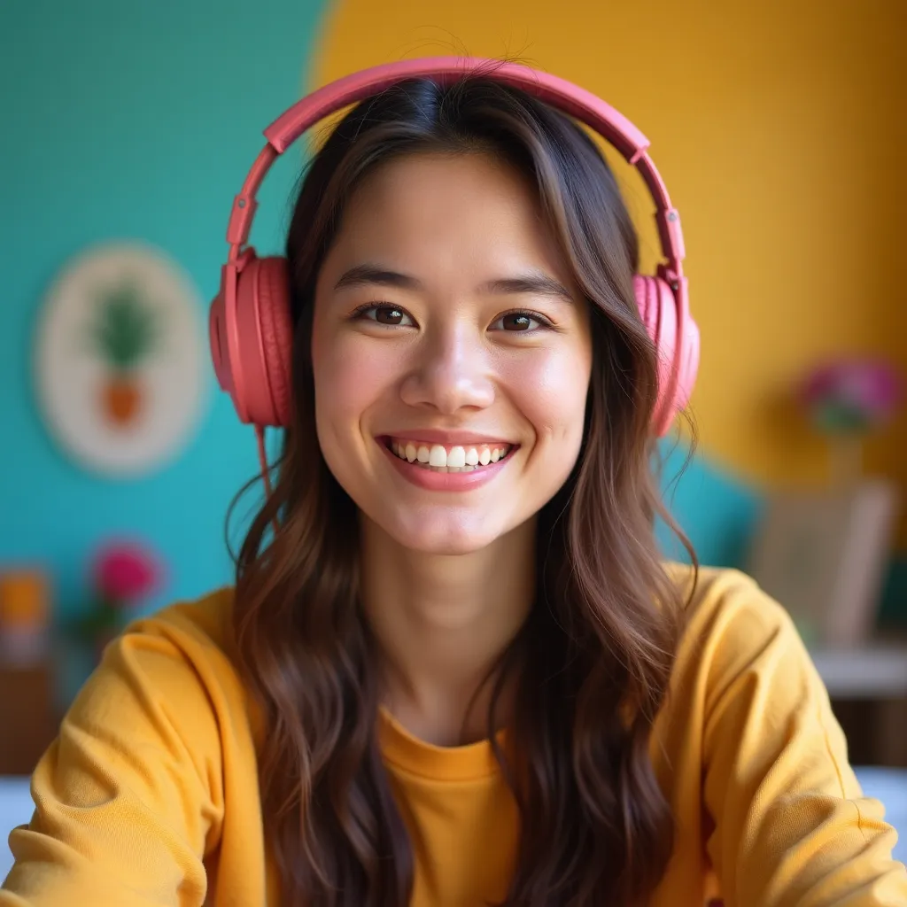 Exemple de portrait professionnel naturel sur fond neutre