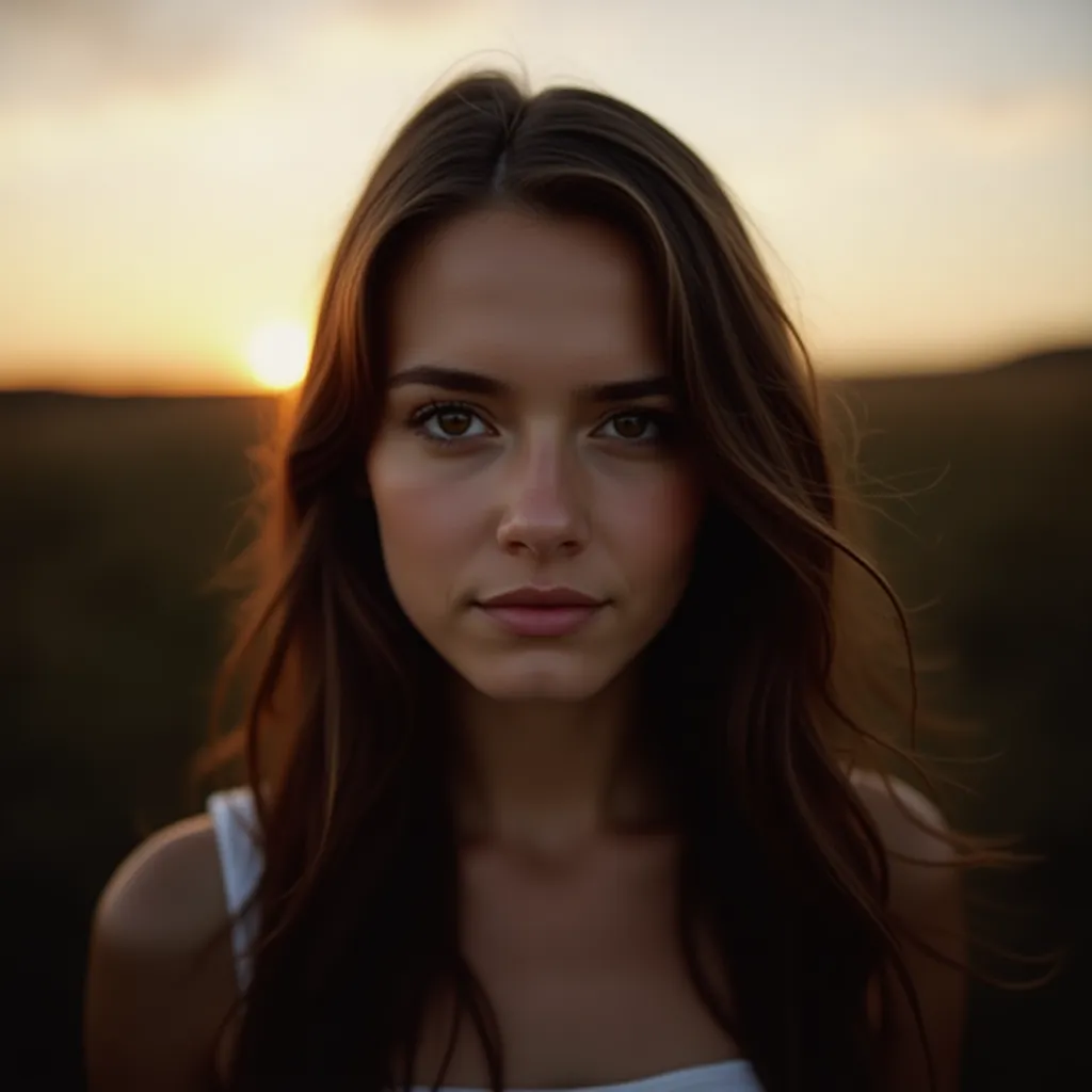 Portrait d'un homme avec un éclairage naturel en parc