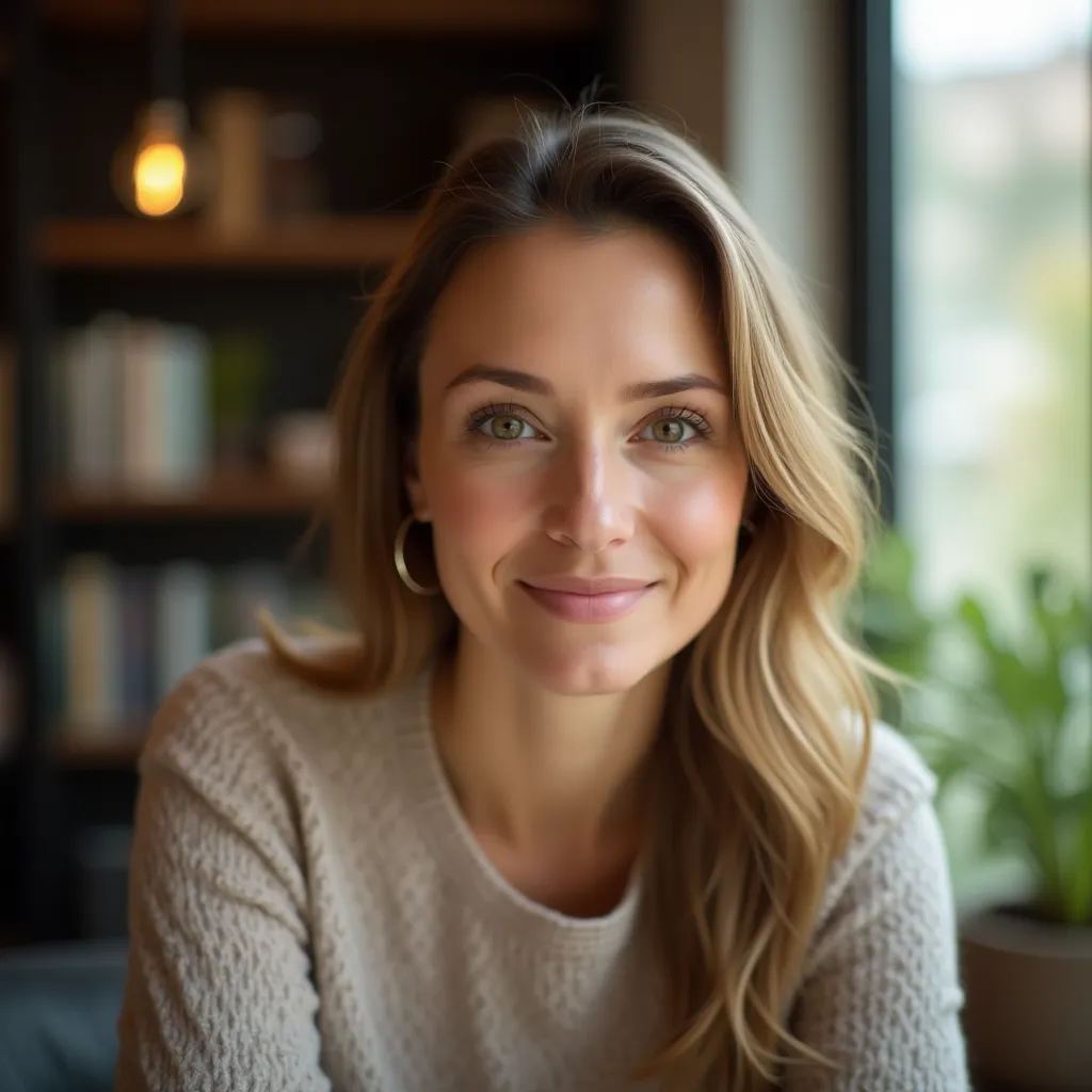 Photographe professionnel capturant un portrait de psychologue