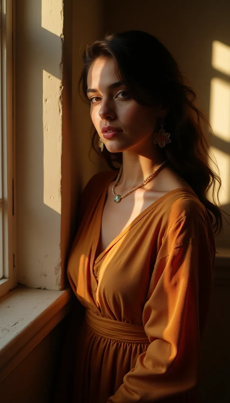 warm-portrait-of-middle-eastern-woman-in-a-cozy-room