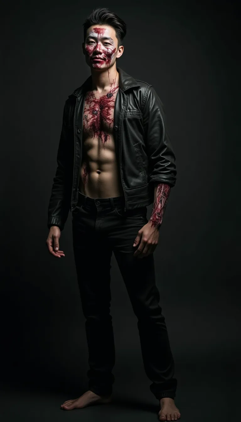 asian-man-in-zombie-costume--dark-setting--spooky-and-sexy