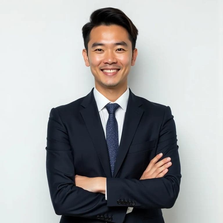 Exemple de portrait professionnel naturel sur fond neutre