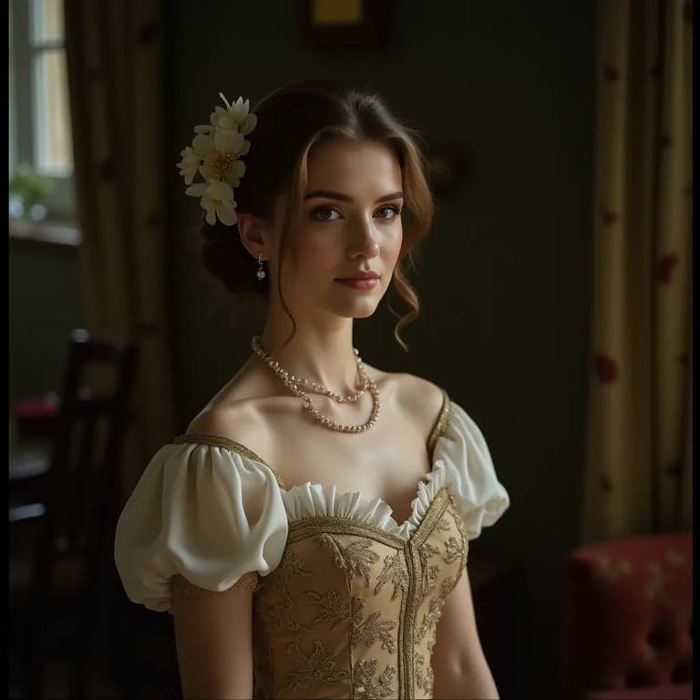 Ejemplo de retrato profesional natural con fondo neutro