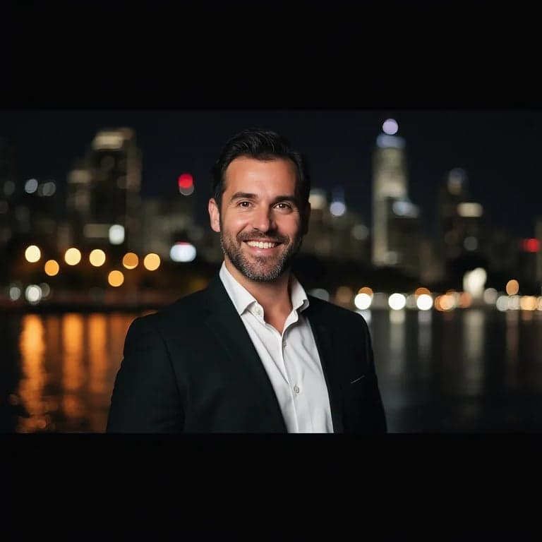 Portraits de nuit : Un style moderne et percutant en lumière urbaine