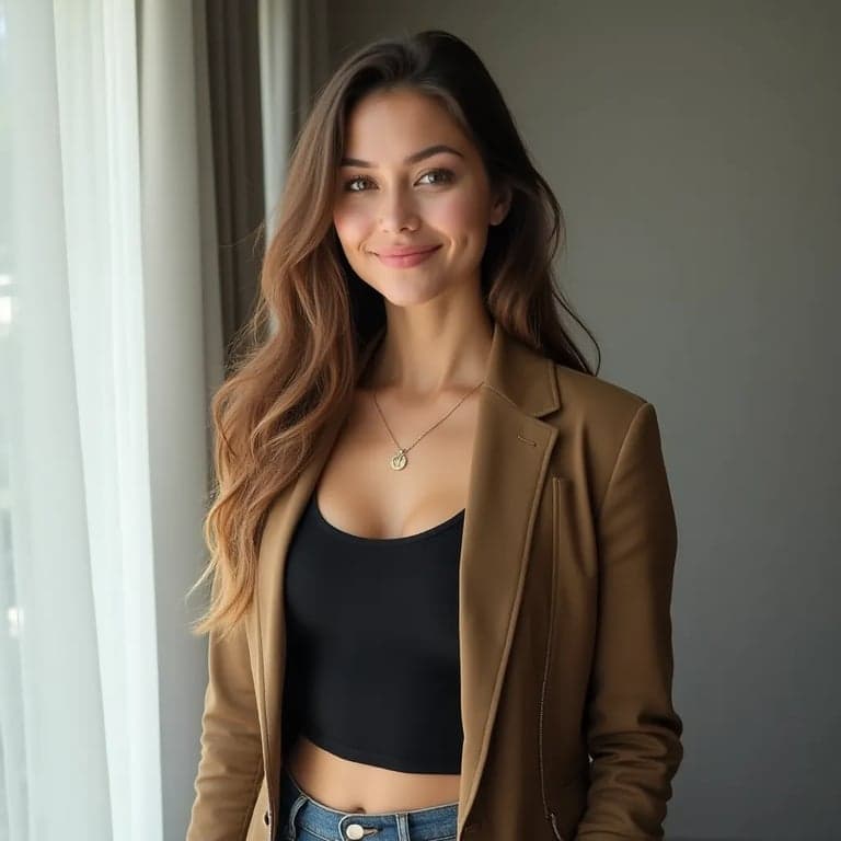 Realistic professional portrait generated by AI with ProPhoto