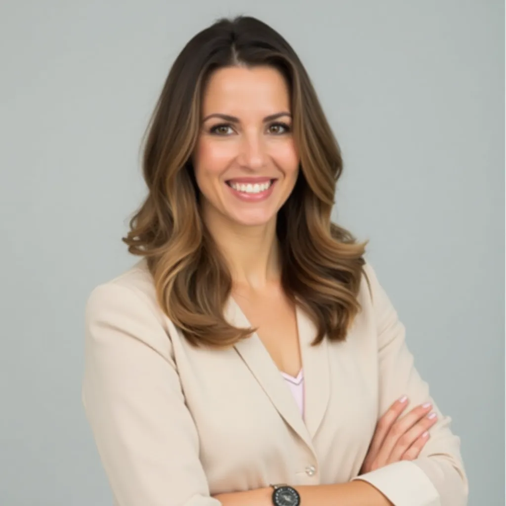 Portrait mal éclairé d'une secrétaire indépendante